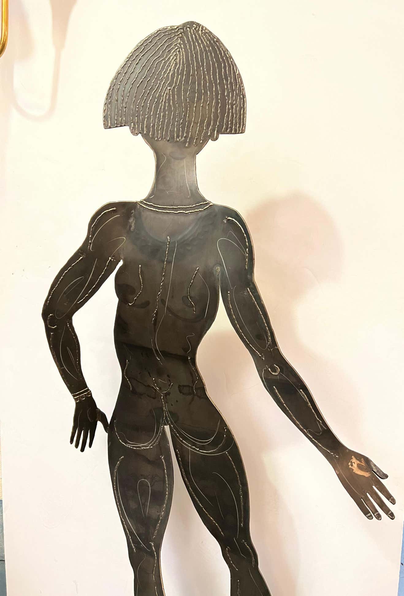 "Sharon" Life-size Brass Sculpture by Robert Lee Morris