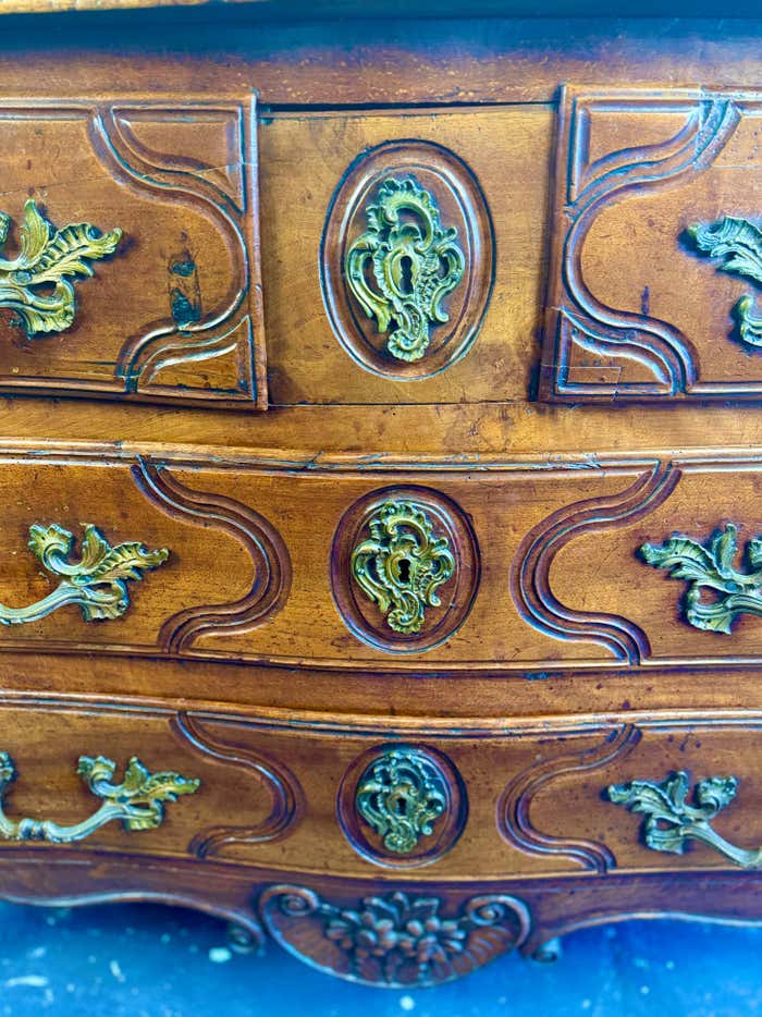1800's Antique French Provincial Commode