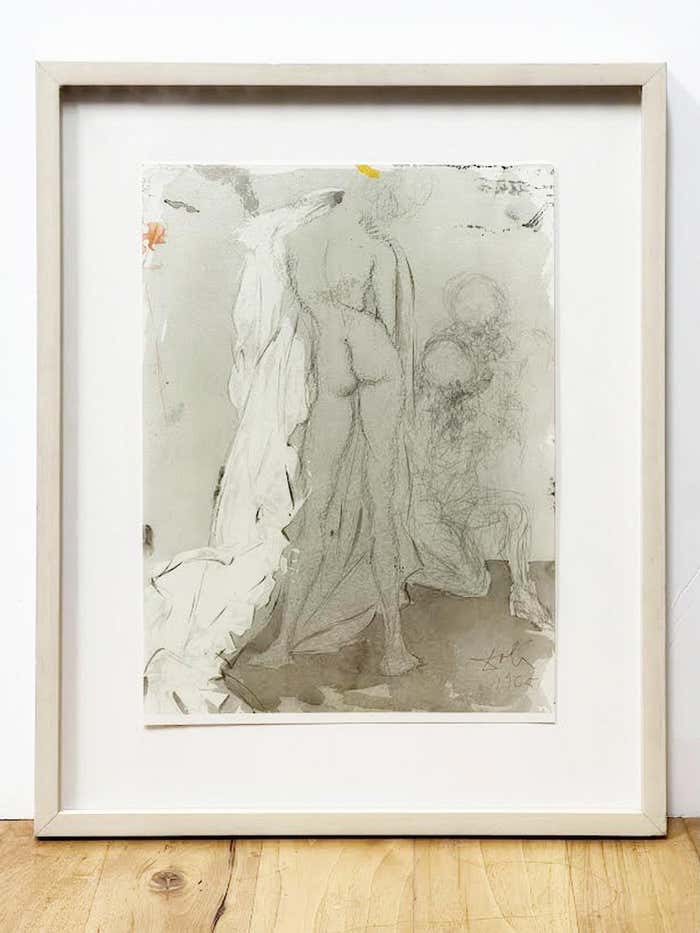 "Biblia Sacra (Susannae pulchritudo)" Surrealist Lithograph by Salvador Dali