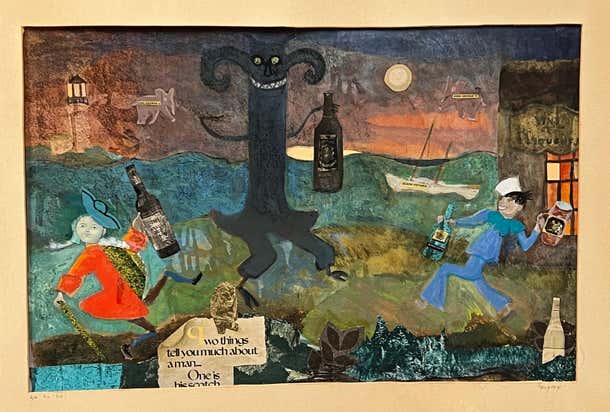 "Yo, Ho, Ho" Great Britain's Colonial History- Mixed Media by Gregory