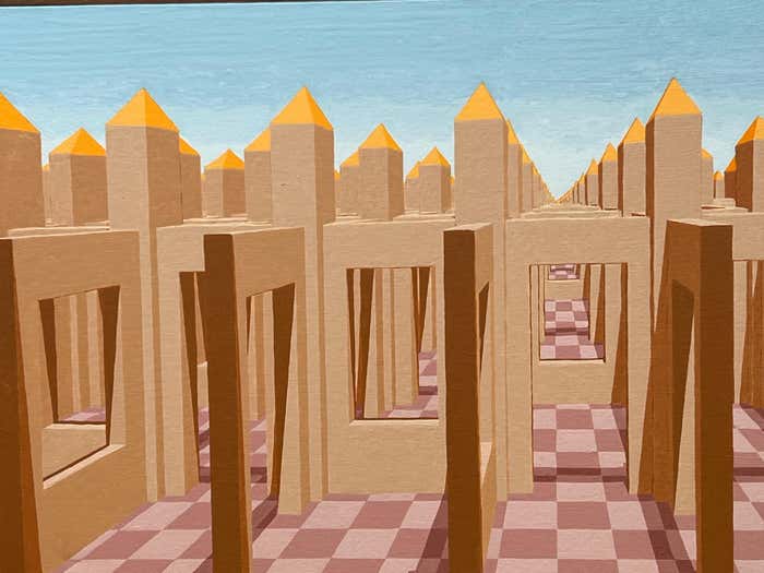 Architectural Dreamlike Paintings #1