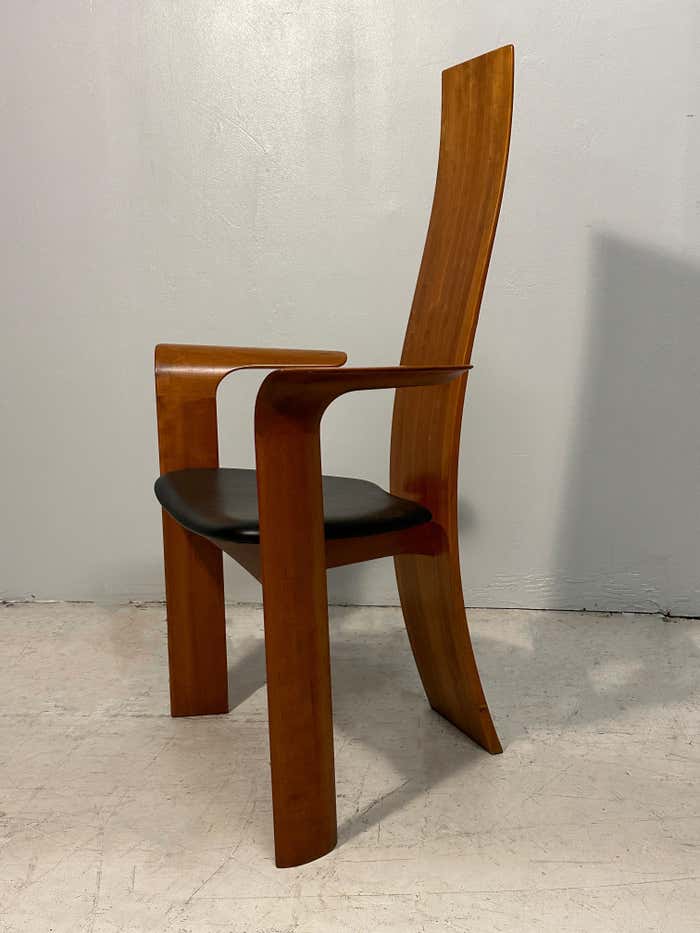 Bob & Dries van den Berghe for Tranekaer "Iris" Set of 6 Danish Dining Chairs