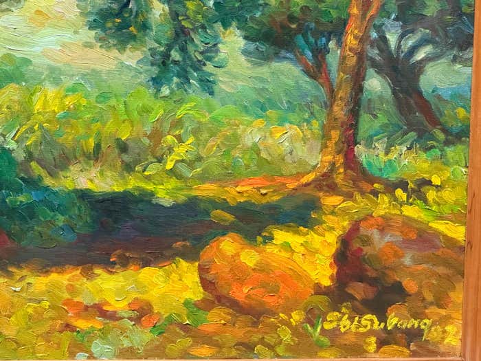 Landscape Oil Painting by Filipino Artist