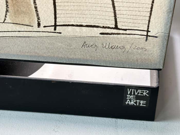 Lamp "Viver del Arte" by Anna Wong