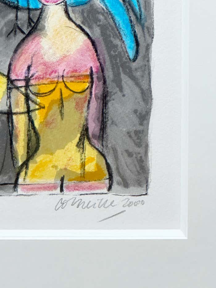 Lithograph #2 by Guillaume Cornelis van Beverloo (Corneille)