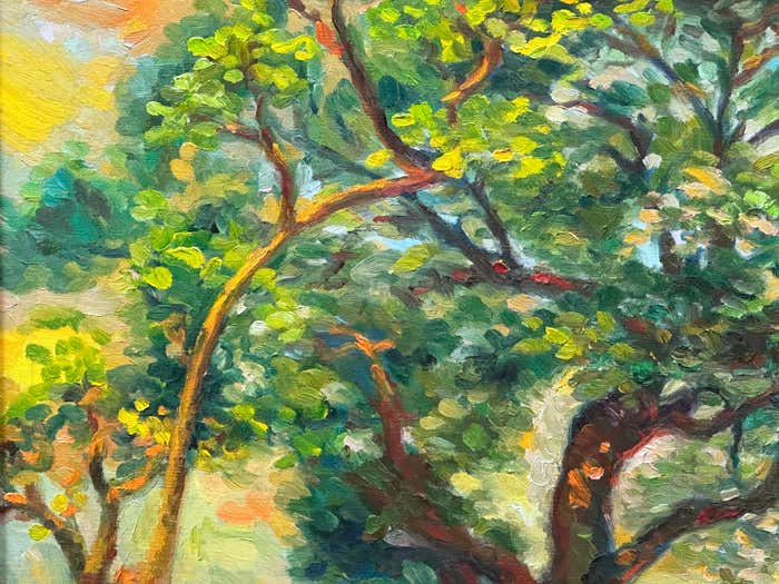 Landscape Oil Painting by Filipino Artist