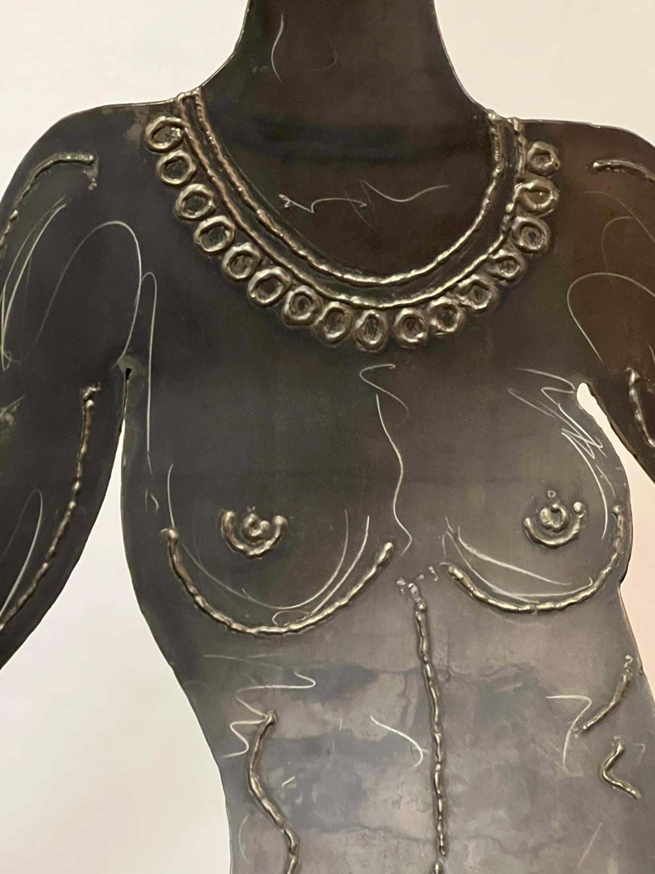 "Sharon" Life-size Brass Sculpture by Robert Lee Morris