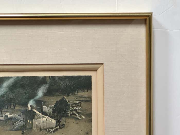 Air Warfare in World War 1 Lithograph