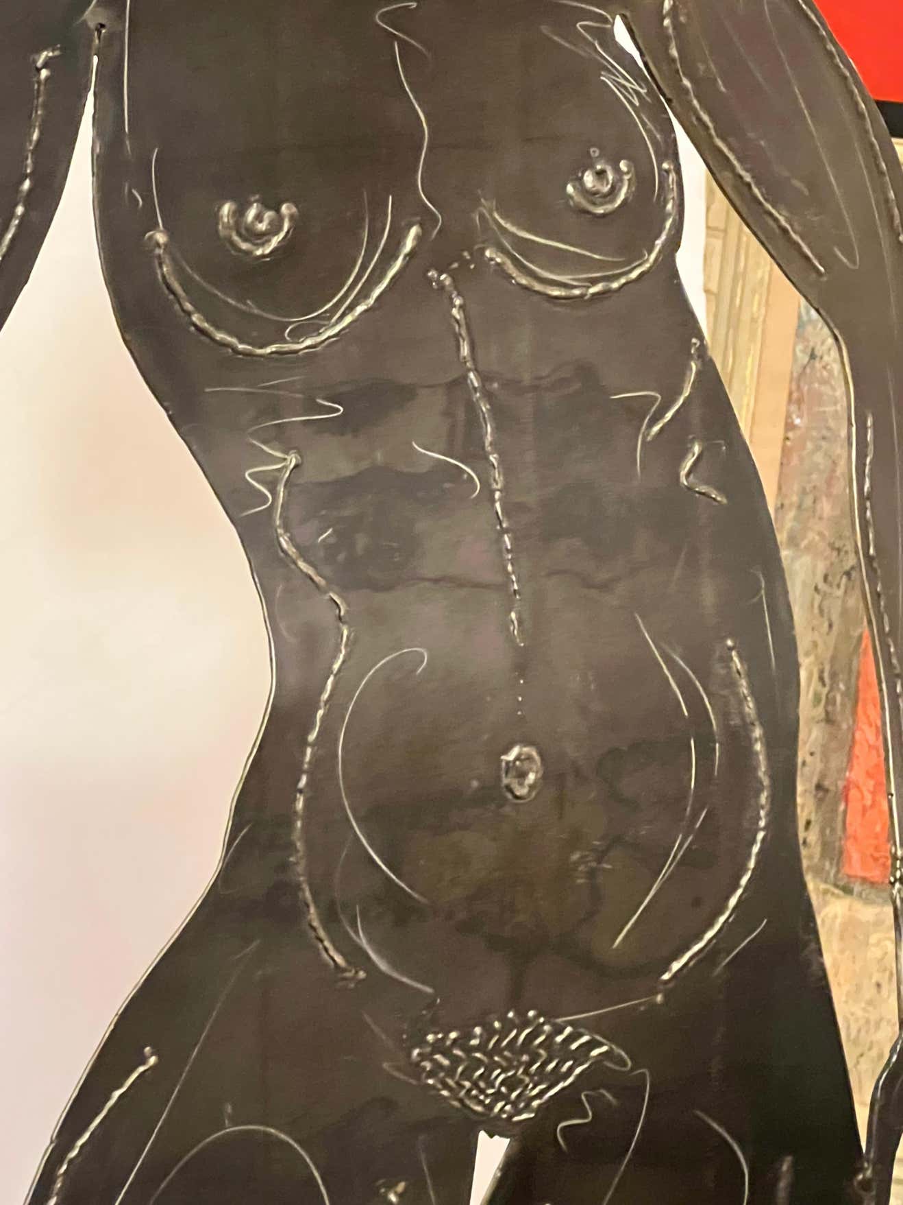 "Sharon" Life-size Brass Sculpture by Robert Lee Morris