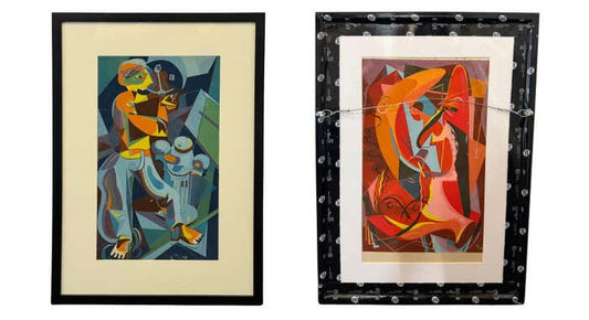 Reversible Cubist and Modernist Abstract by James Houston McConnell