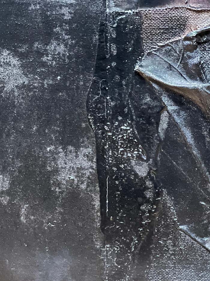 Mixed-Media Painting by Unknown Artist