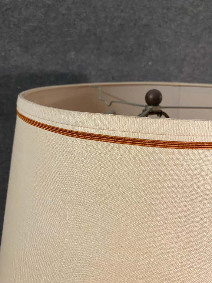 Volcanic Textured Red and White Modern Accent Table Lamp