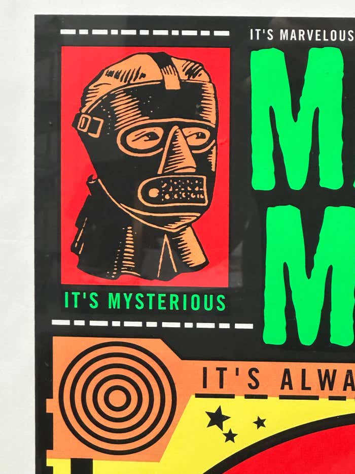 Marilyn Manson Punk Rock Concert Poster