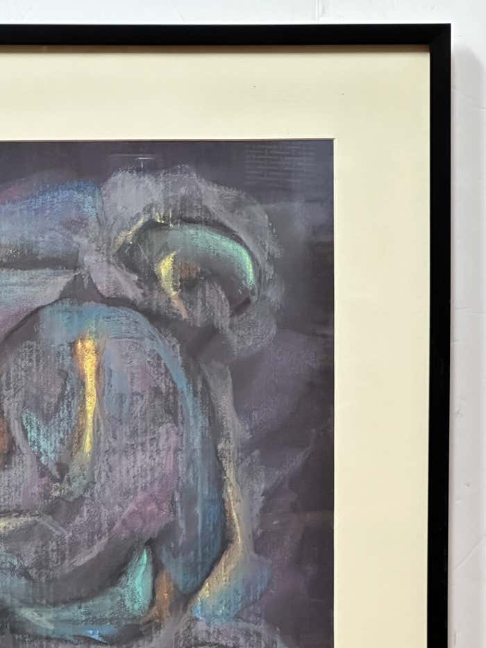 Cubist Enigmatic Acrylic Painting