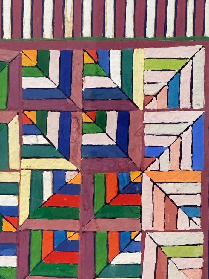 "Ethetic Influence" Colorful Abstract Geometric by Ron Childers