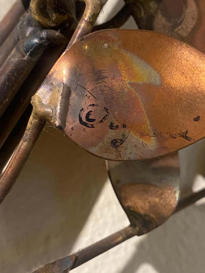 "Tree Branch" Wall Sculpture by Curtis Jere