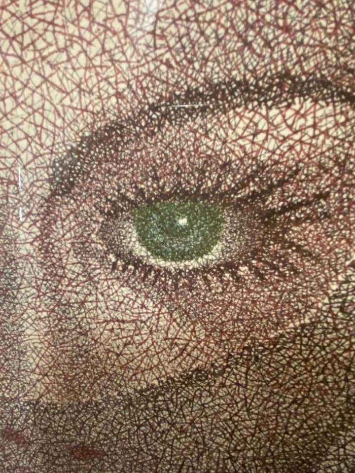 "Gypsy" Midcentury Portrait Lithograph by Robert