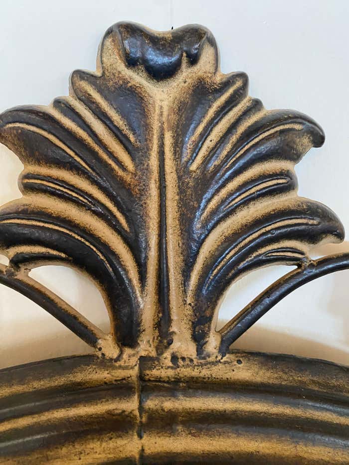 Baroque Revival Metal Frame Wall Mirror