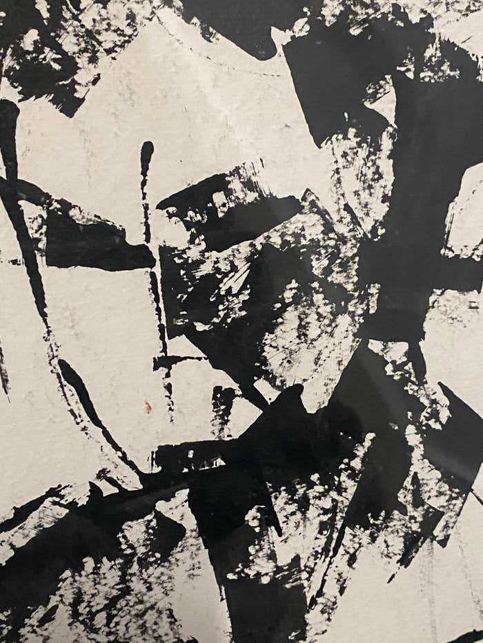 "Nude" Ink Drawing by Leon Collard
