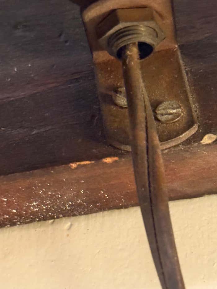 Copper Layered Sconce