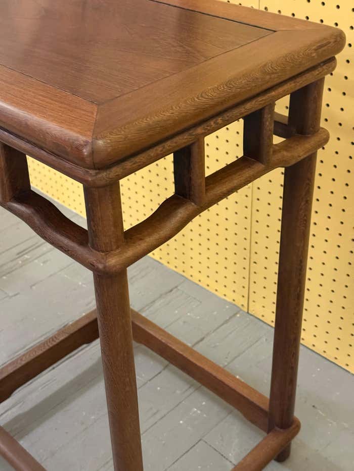 Baker Mid-Century Walnut Accent Side Table