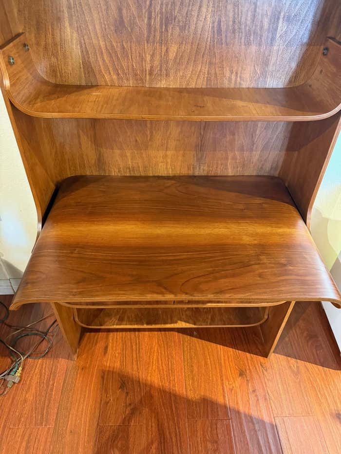 Mid-century Walnut Bookcase in the Dyrlund Style