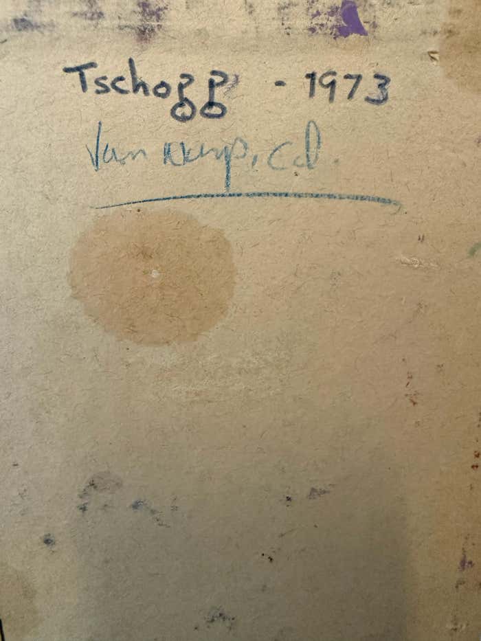 "Three Worlds", Post-Modern Acrylic Painting by Stanley Donald Tschopp