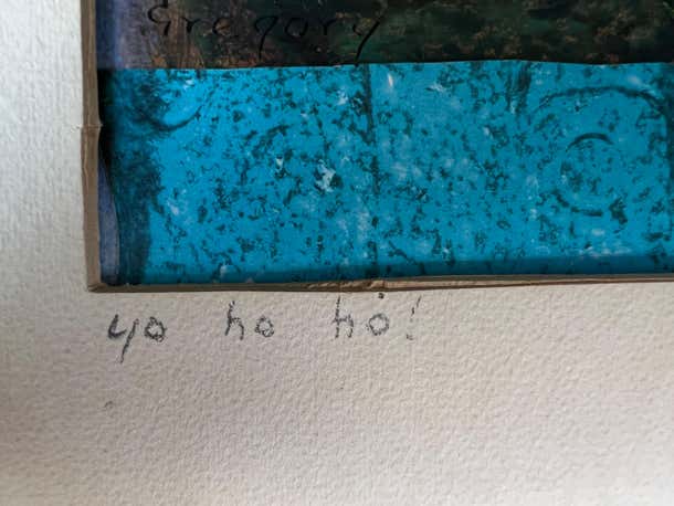 "Yo, Ho, Ho" Great Britain's Colonial History- Mixed Media by Gregory