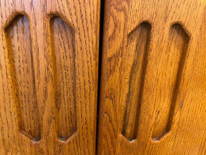 Midcentury Rolling TV Cabinet in Walnut