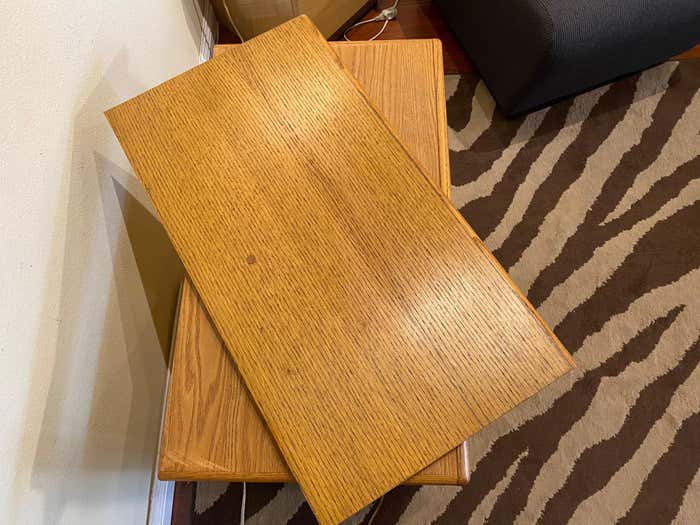 Midcentury Rolling TV Cabinet in Walnut