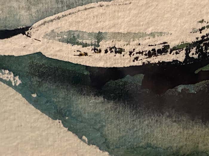 Sandpippers by the Shore, Watercolor by Ruth Norland Cline