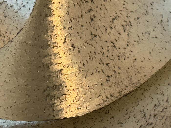 Monochromatic Spiral Reflecting Aluminium Square Artwork