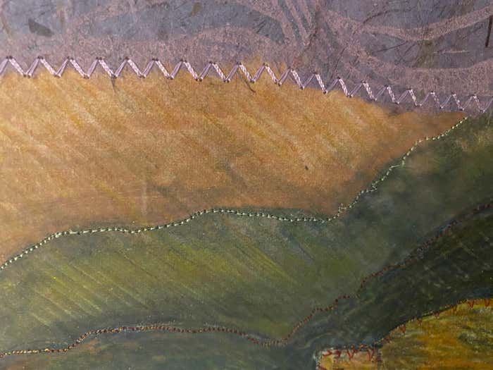 Mixed Media Color Pencil Drawing by Judy Pike