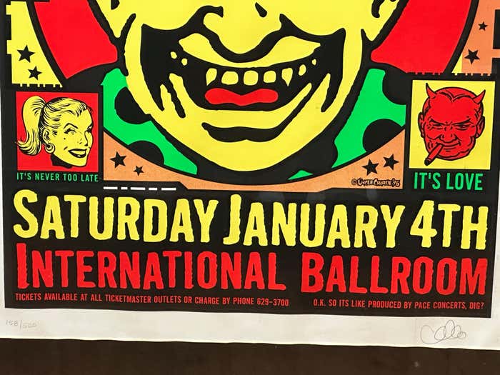Marilyn Manson Punk Rock Concert Poster