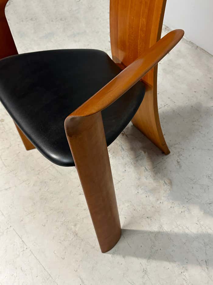 Bob & Dries van den Berghe for Tranekaer "Iris" Set of 6 Danish Dining Chairs