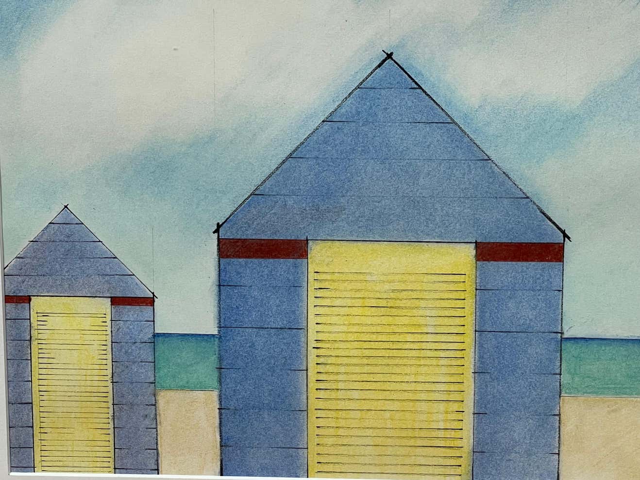 "Almost There" Beachscape by Stuart Ball