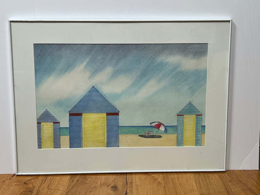 "Almost There" Beachscape by Stuart Ball