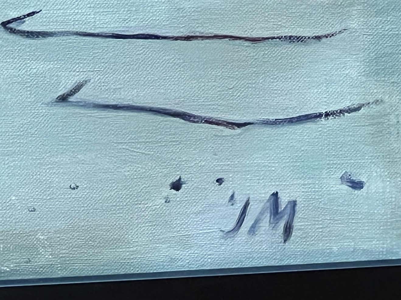 "Duck Lake" California Expressionist Oil Landscape by John Mitchell Martin