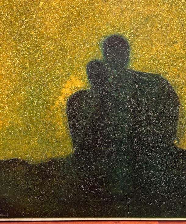 "Ensemble" Oil on Canvas by Dominique Dorie