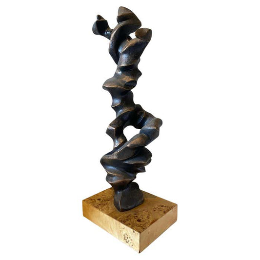 Dancing Sculpture in Resin in the Style of Umberto Boccioni