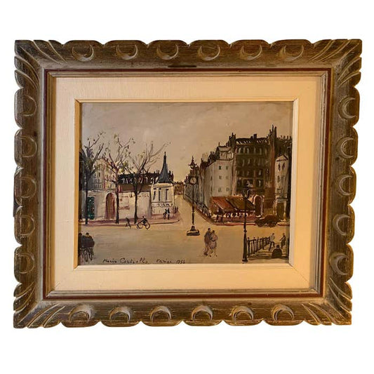 "Parigi" Post-impressionist Landscape of Paris by Mario Cortellia