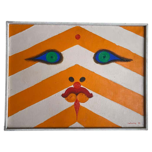 Acrylic Portrait series #2 by Albert Radoczy