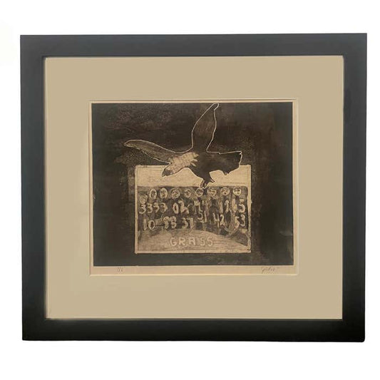 "The Eagle and the Breath of Souls" Lithograph by Goldie