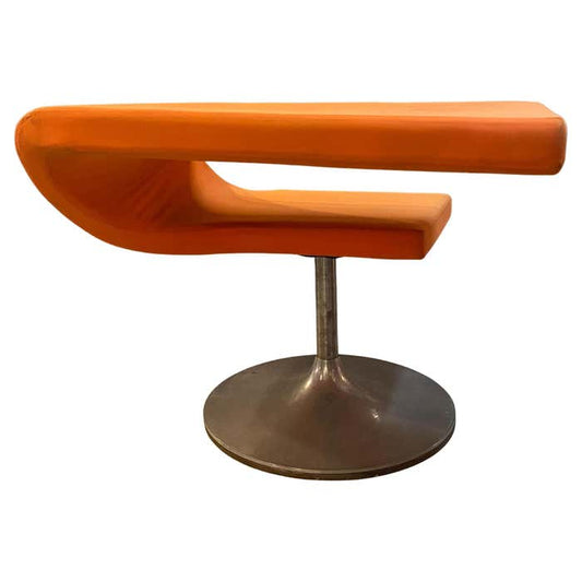 Multifunctional Orange Desk by Fredrik Mattson for Blå Station