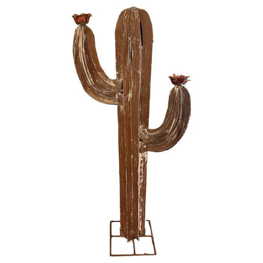 Tall Midcentury Modern Cactus Garden Sculpture