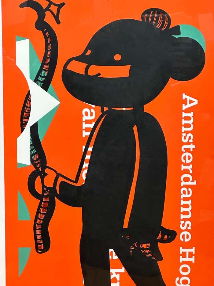 " I am a Ninja" Pop Art Portrait in Amsterdam by Shao Qi