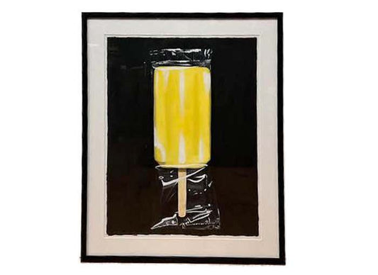 "LIFE and DEATH of a Yellow Popsicle" Acrylic Painting by Mark Brennan