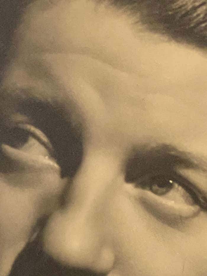 Vintage Photograph of Jean Gabin on Silver Paper by Teddy Piaz's