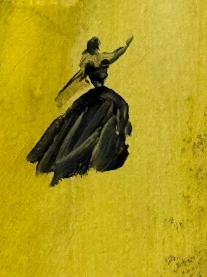 "Yellow Shirt" Pop-Art Watercolor by Donald Robertson/ Drawbertson
