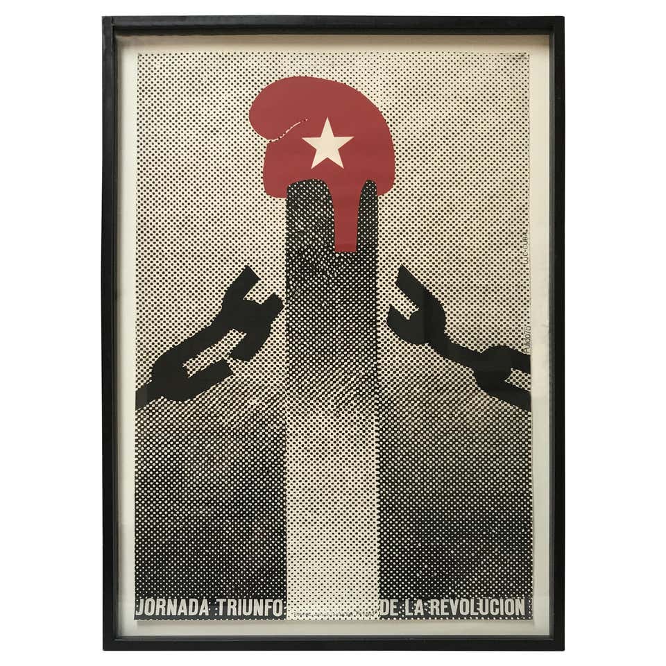 "Jornada Triunfo de la Revolucion" Original Dedicated Poster